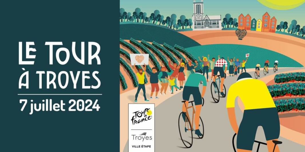Le Tour de France 2025 dans l'Aube et la Côte des Bar CAP'C