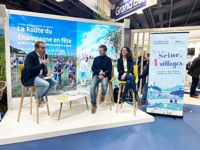 Cap'C au salon de l'agriculture 2024 Promotion de la Route du Champagne en Fête