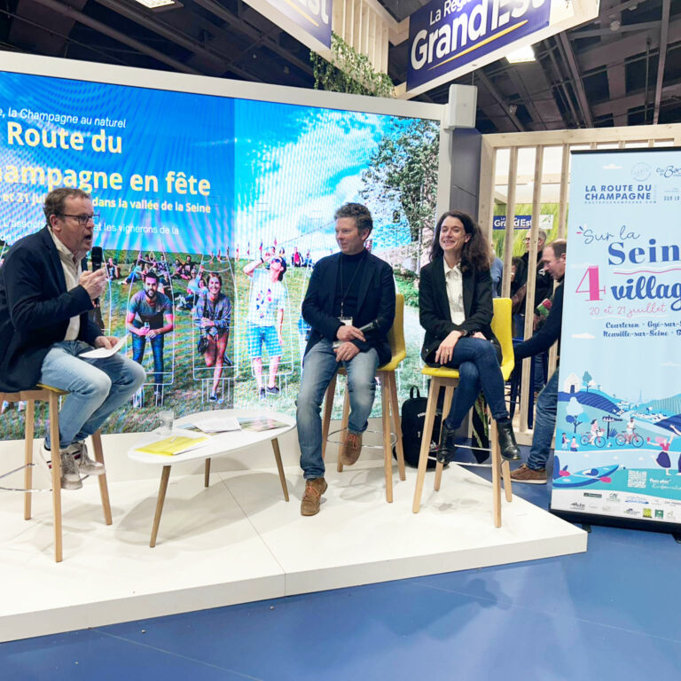 Cap'C au salon de l'agriculture 2024 Promotion de la Route du Champagne en Fête